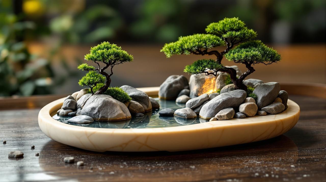 山水盆景：可居可游的案头山水