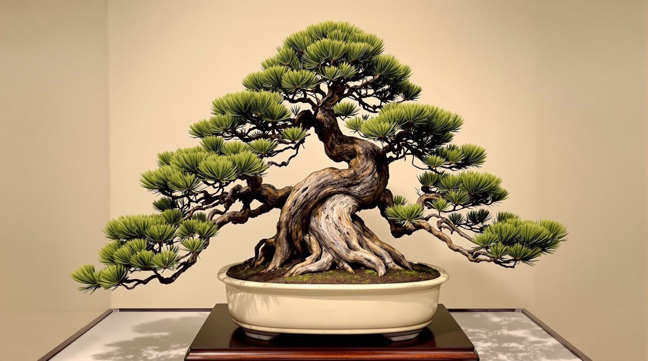 百年孤松：一盆传承五代人的盆景