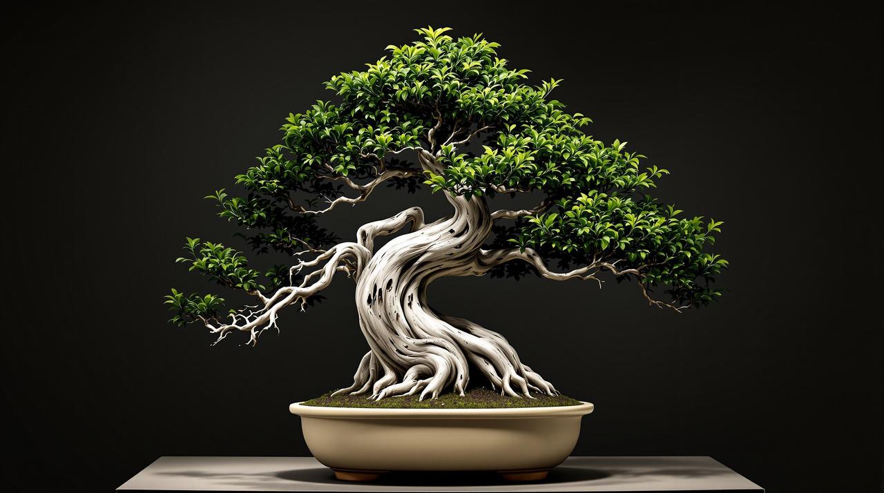 枯荣之道：舍利干盆景美学